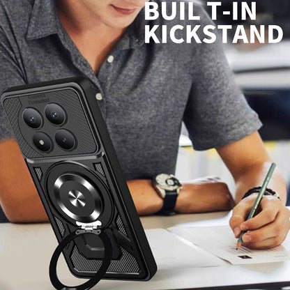 Case for Xiaomi Redmi Note 15 Pro 4G, Techsuit, RuggedCam, Black