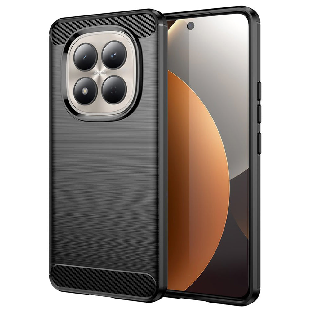Case for Xiaomi Redmi Note 15 Pro 5G, Techsuit, Carbon, Black