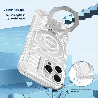 Θήκη για Xiaomi Redmi Note 15 Pro 5G, Techsuit, Carbon Shield Pro, Λευκή