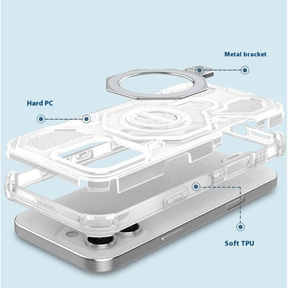 Θήκη για Xiaomi Redmi Note 15 Pro 5G, Techsuit, Carbon Shield Pro, Λευκή