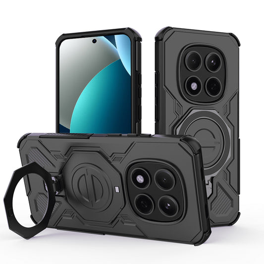 Θήκη για Xiaomi Redmi Note 15 Pro 5G, Techsuit, Carbon Shield Pro, Μαύρη