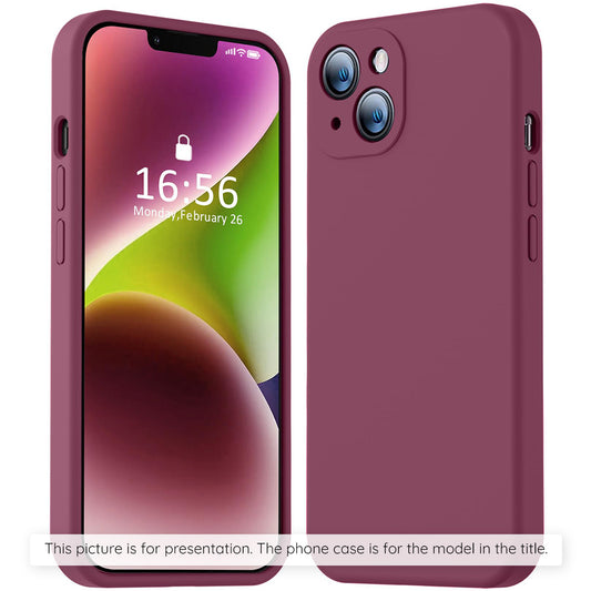 Θήκη για Xiaomi Redmi Note 15 Pro 5G, Techsuit, SoftFlex, Βυσσινί