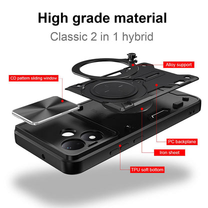 Θήκη για Xiaomi Redmi Note 17 4G / Note 17 5G, Techsuit, CamGuard Pro, Μπλε