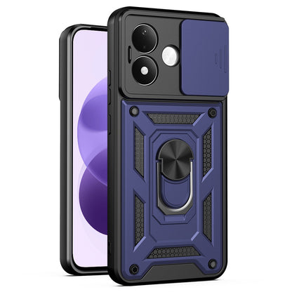Case for Xiaomi Redmi Note 17 4G / Note 17 5G, Techsuit, CamShield, Blue