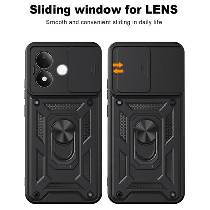 Θήκη για Xiaomi Redmi Note 17 4G / Note 17 5G, Techsuit, CamShield, Μαύρο