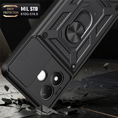 Θήκη για Xiaomi Redmi Note 17 4G / Note 17 5G, Techsuit, CamShield, Μαύρο