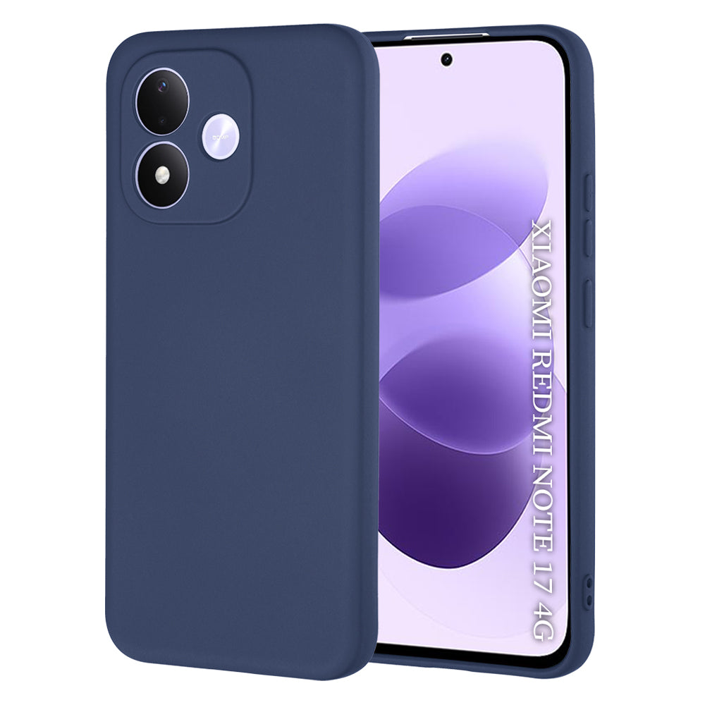 Θήκη για Xiaomi Redmi Note 17 4G / Note 17 5G, Techsuit, SoftFlex, Σκούρο μπλε