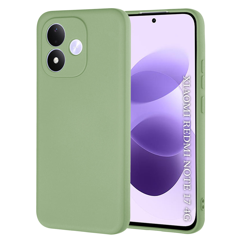 Θήκη για Xiaomi Redmi Note 17 4G / Note 17 5G, Techsuit, SoftFlex, Ανοιχτό Πράσινο