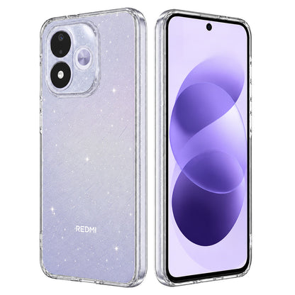 Θήκη για Xiaomi Redmi Note 17 4G / Note 17 5G, Techsuit, SparkleSkin, Διάφανη