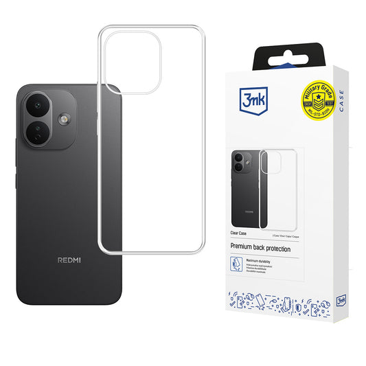 Θήκη για Xiaomi Redmi Note 17 Pro, 3MK, Διαφανής, Διάφανη