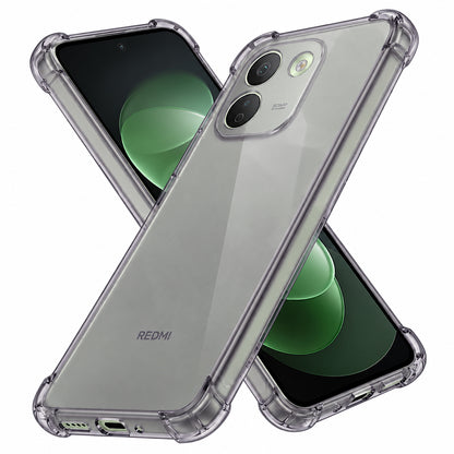 Case for Xiaomi Redmi Note 17 Pro Max, Techsuit, Shockproof Clear, Smoke