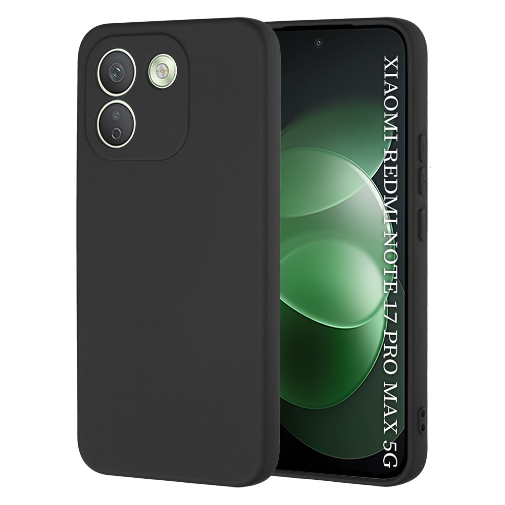 Θήκη για Xiaomi Redmi Note 17 Pro Max, Techsuit, SoftFlex, Μαύρη