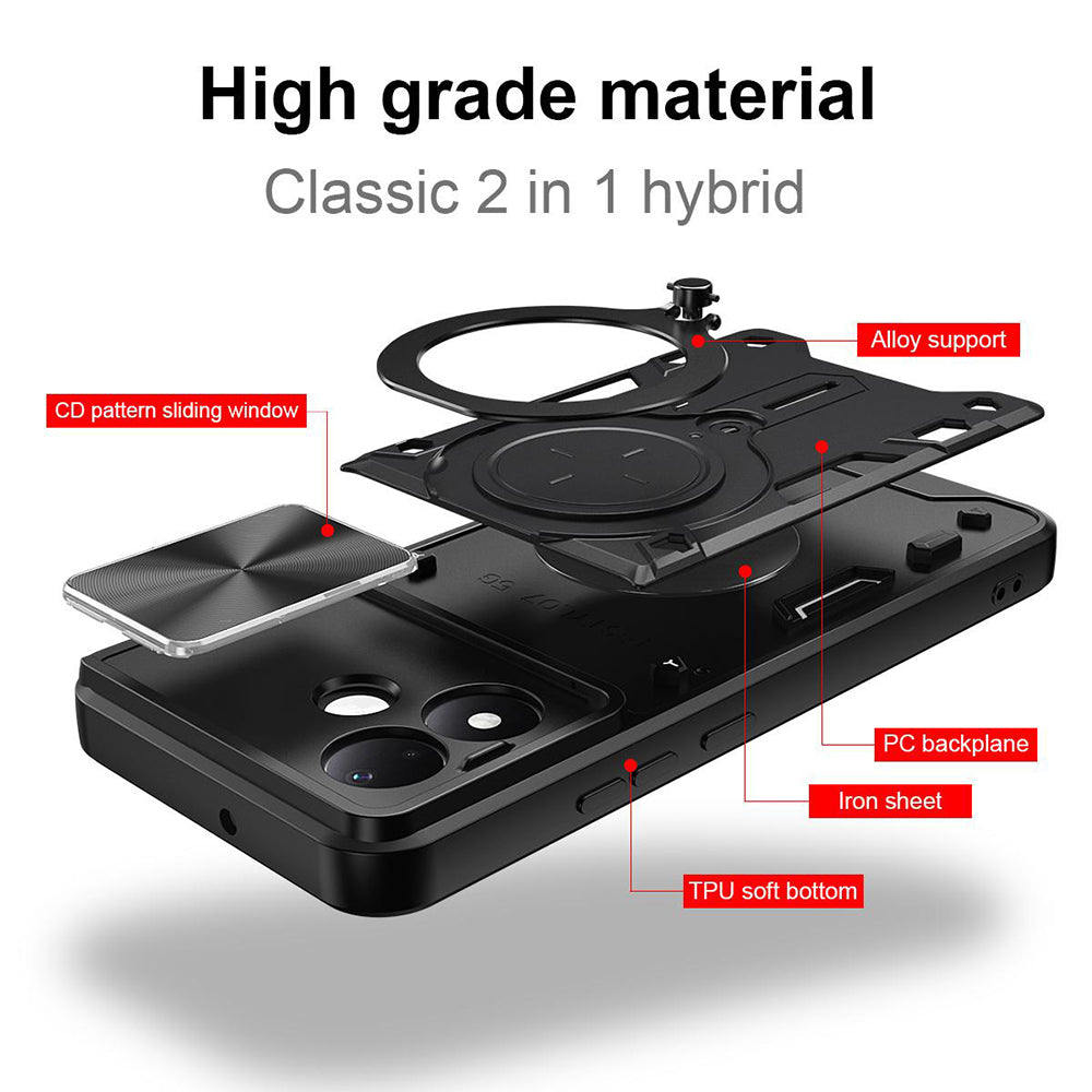 Θήκη για Xiaomi Redmi Note 17 Pro, Techsuit, CamGuard Pro, Μπλε