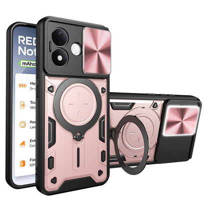 Case for Xiaomi Redmi Note 17 Pro, Techsuit, CamGuard Pro, Rose Gold