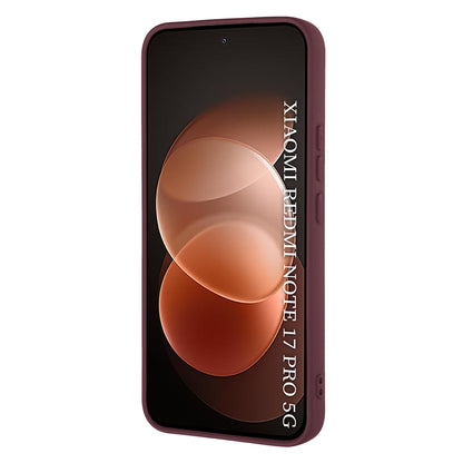 Θήκη για Xiaomi Redmi Note 17 Pro, Techsuit, SoftFlex, Μπορντό