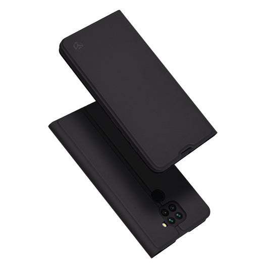 Case for Xiaomi Redmi Note 9 / 10X 4G, Techsuit, Magskin Book, Black