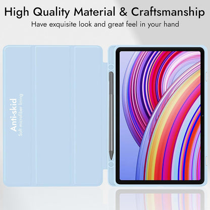 Θήκη για Xiaomi Redmi Pad Pro / Pad / Pad Pro 5G, Techsuit, Flex Trifold, Μπλε σκούρο