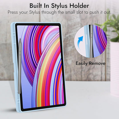 Θήκη για Xiaomi Redmi Pad Pro / Pad / Pad Pro 5G, Techsuit, Flex Trifold, Μπλε σκούρο