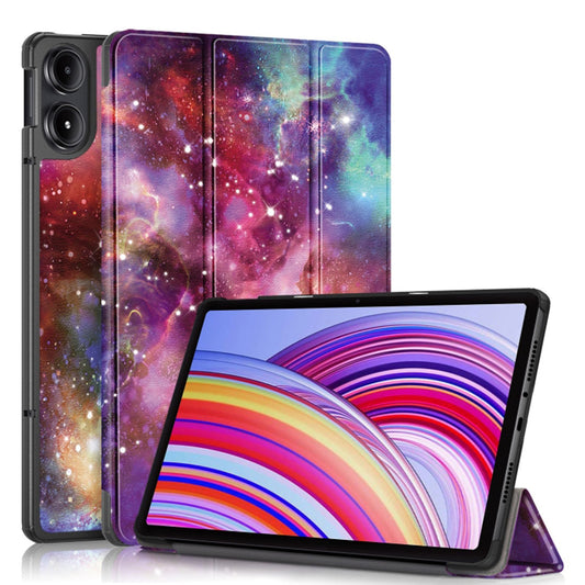 Θήκη για Xiaomi Redmi Pad Pro / Pad / Pad Pro 5G, Techsuit, FoldPro Galaxy, Πολύχρωμο