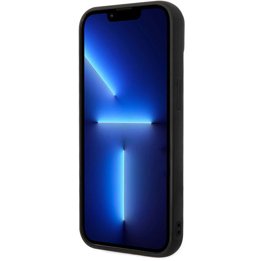 Θήκη για Apple iPhone 14 Plus, Karl Lagerfeld, Quilted Puffy Metal Logo, Μαύρη