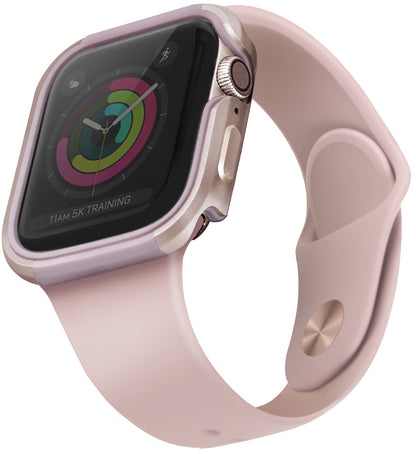 Θήκη UNIQ Valencia για Apple Watch 44mm Series, ροζ