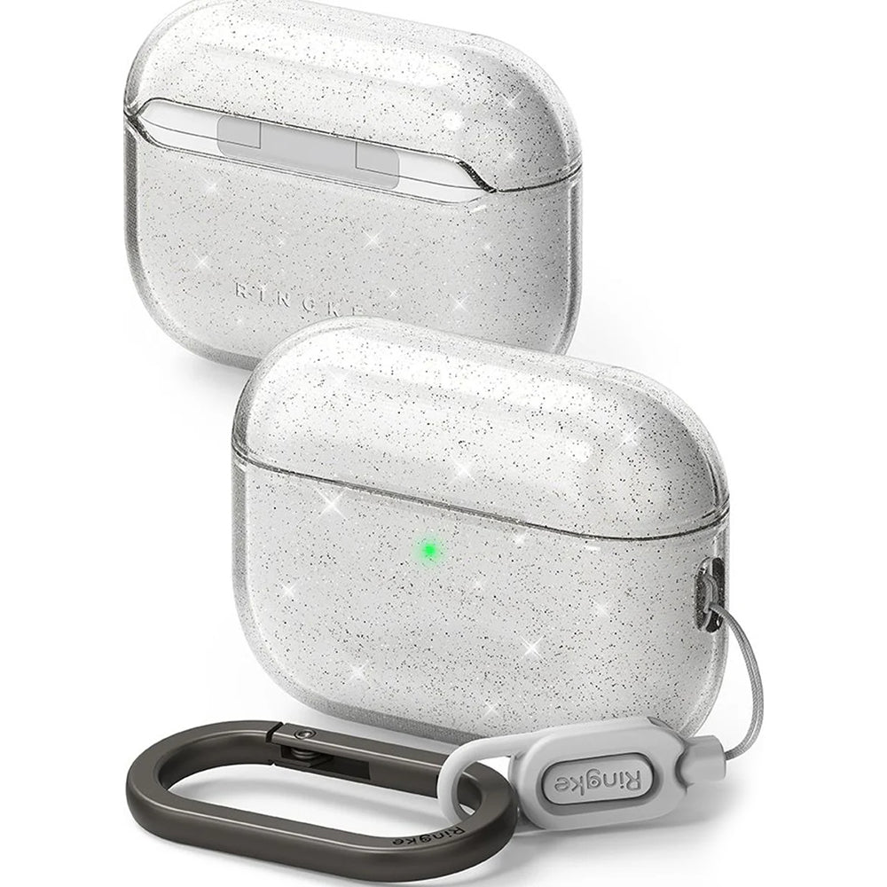 Θήκη Ringke Air Glitter για Apple AirPods 3, Διάφανη