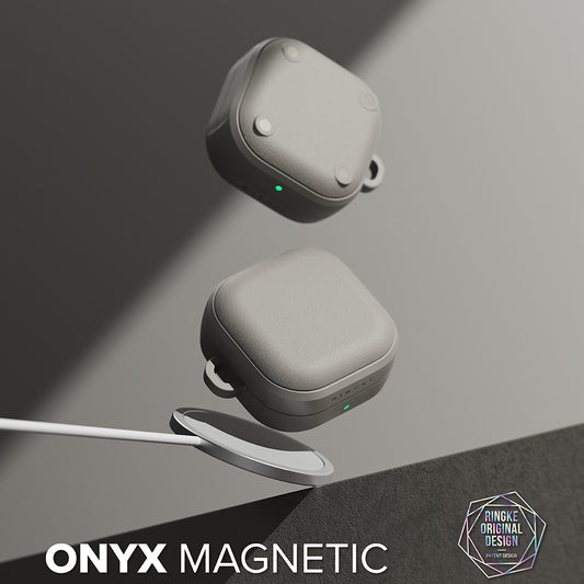 Θήκη Ringke Onyx Magnetic για Samsung Galaxy Buds4 Pro, Γκρι