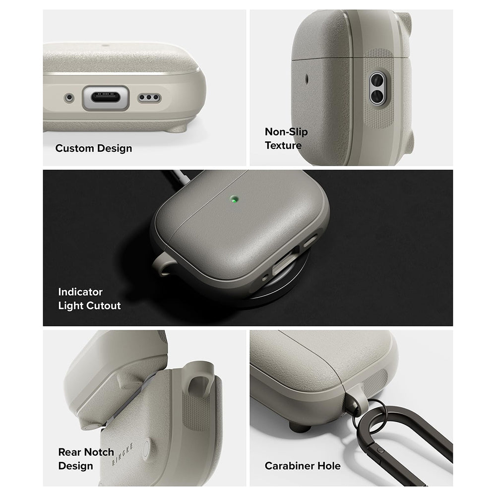 Θήκη Ringke Onyx για Apple AirPods 3, Γκρι