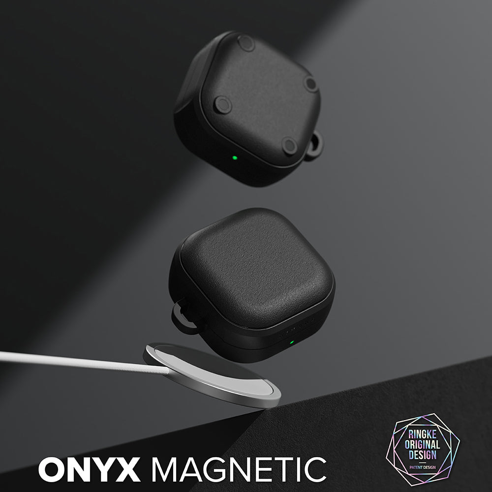 Θήκη Ringke Onyx Magnetic για Samsung Galaxy Buds4 / Buds4 Pro, Μαύρη