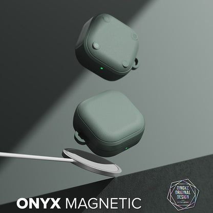 Θήκη Ringke Onyx Magnetic για Samsung Galaxy Buds4 / Buds4 Pro, Πράσινη