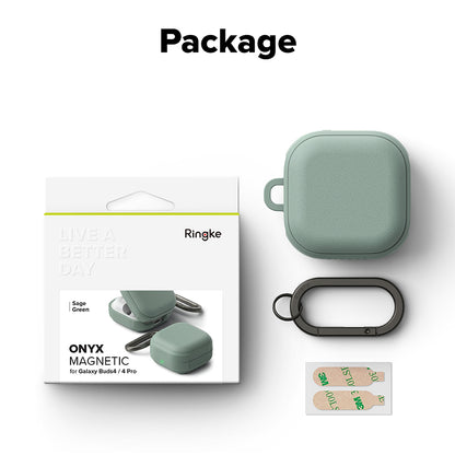 Θήκη Ringke Onyx Magnetic για Samsung Galaxy Buds4 / Buds4 Pro, Πράσινη
