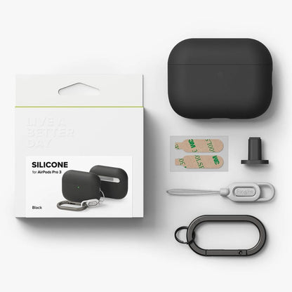 Θήκη Ringke για Apple AirPods 3, Μαύρη