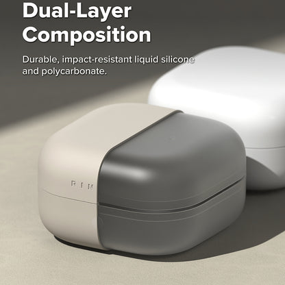 Θήκη Ringke για Samsung Galaxy Buds 4 Pro, Κρεμ