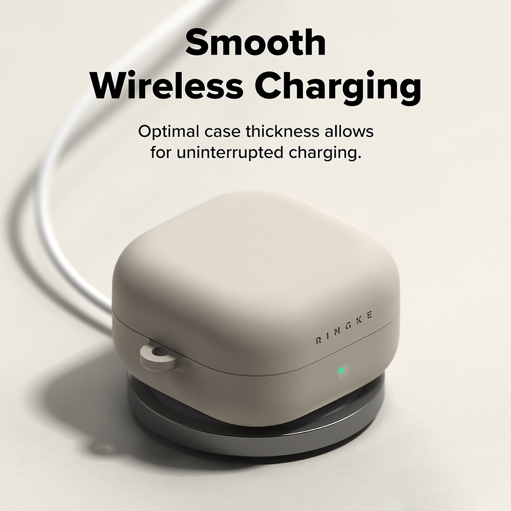 Θήκη Ringke για Samsung Galaxy Buds 4 Pro, Κρεμ