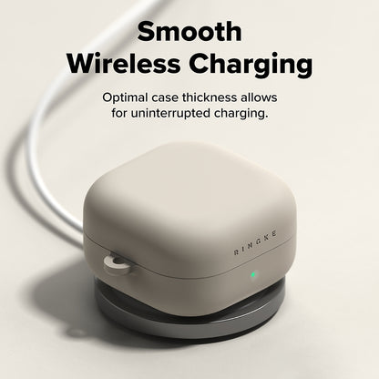 Θήκη Ringke για Samsung Galaxy Buds 4 Pro, Κρεμ