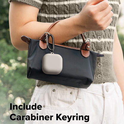 Θήκη Ringke για Samsung Galaxy Buds 4 Pro, Κρεμ