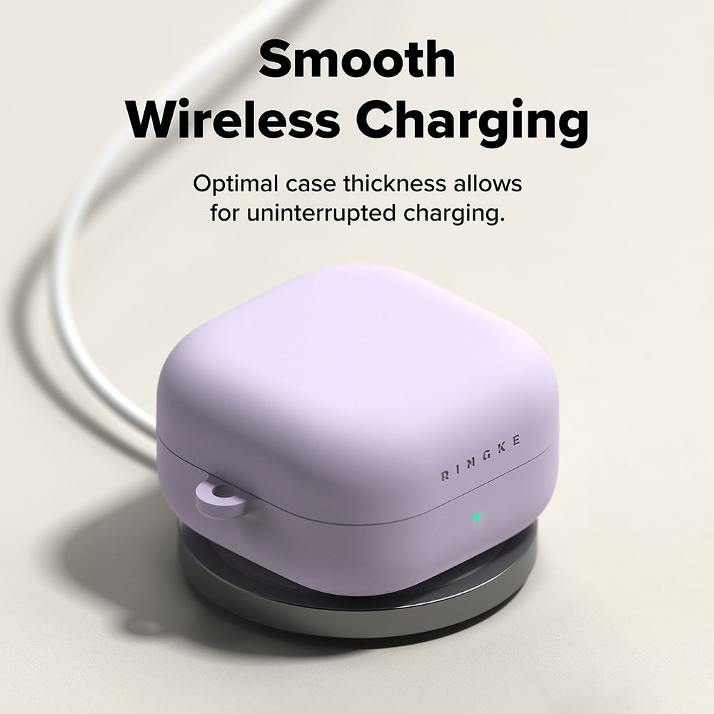 Θήκη Ringke για Samsung Galaxy Buds 4 Pro, Ανοιχτό Μωβ