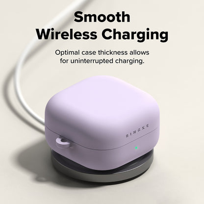 Θήκη Ringke για Samsung Galaxy Buds 4 Pro, Ανοιχτό Μωβ