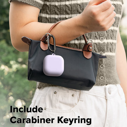 Θήκη Ringke για Samsung Galaxy Buds 4 Pro, Ανοιχτό Μωβ