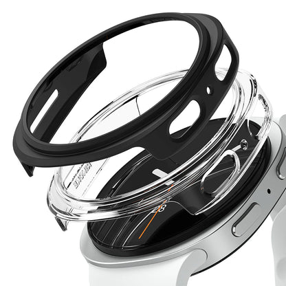 Θήκη Ringke Slim για Samsung Galaxy Watch8 44mm, Σετ 2 τεμάχια, Μαύρο Ματ