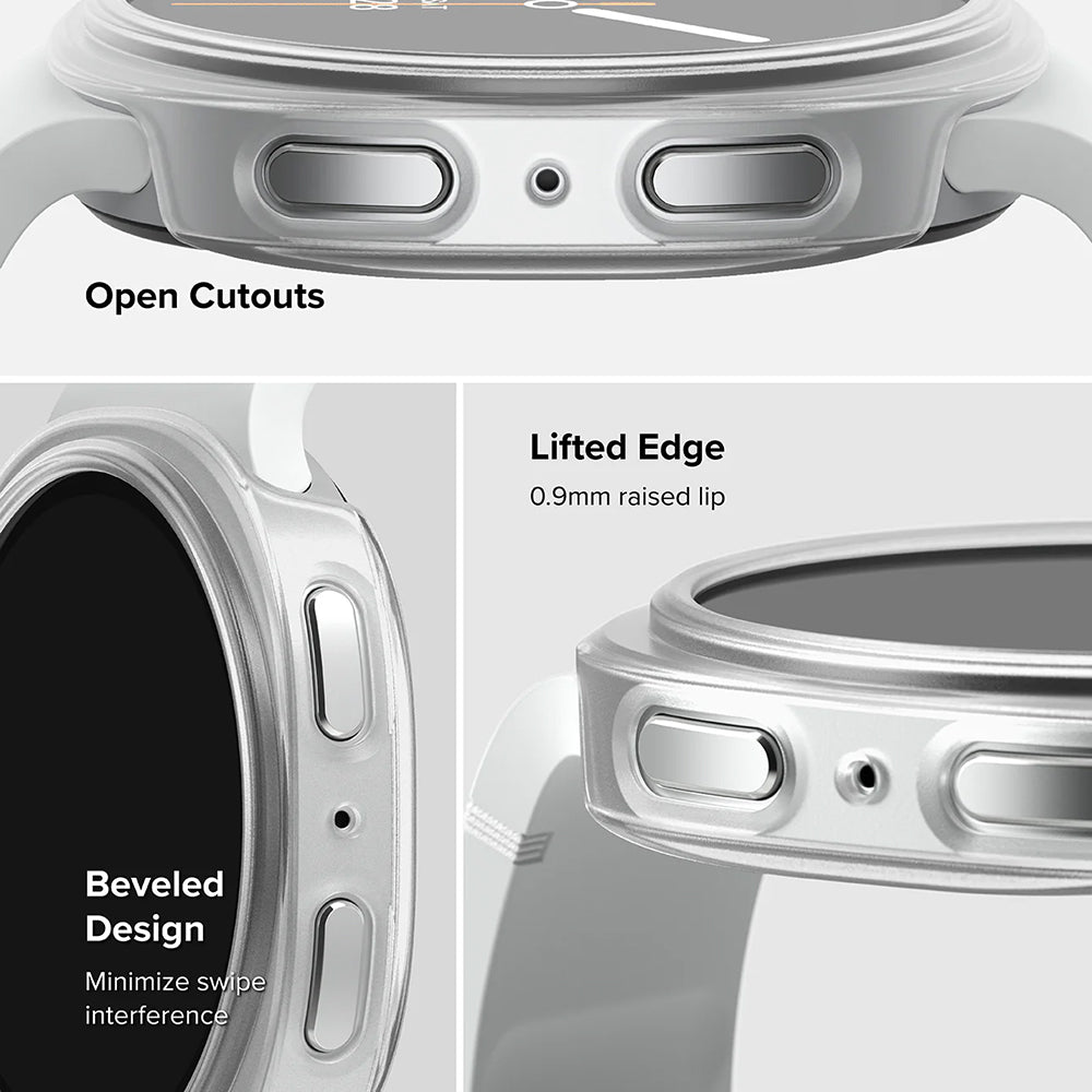 Θήκη Ringke Slim για Samsung Galaxy Watch8 44mm, Σετ 2 τεμαχίων, Διαφανής