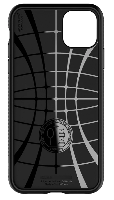 Case for Apple iPhone 11, Spigen, Liquid Air, Black