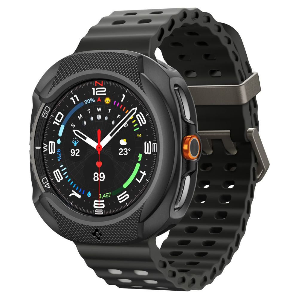 Θήκη Spigen Liquid Air για Samsung Galaxy Watch8 Classic, Ματ Μαύρη ACS09841