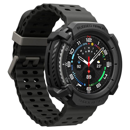 Θήκη Spigen Liquid Air για Samsung Galaxy Watch8 Classic, Ματ Μαύρη ACS09841