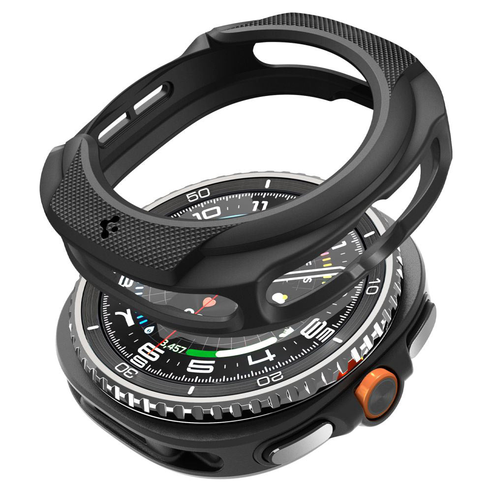 Θήκη Spigen Liquid Air για Samsung Galaxy Watch8 Classic, Ματ Μαύρη ACS09841