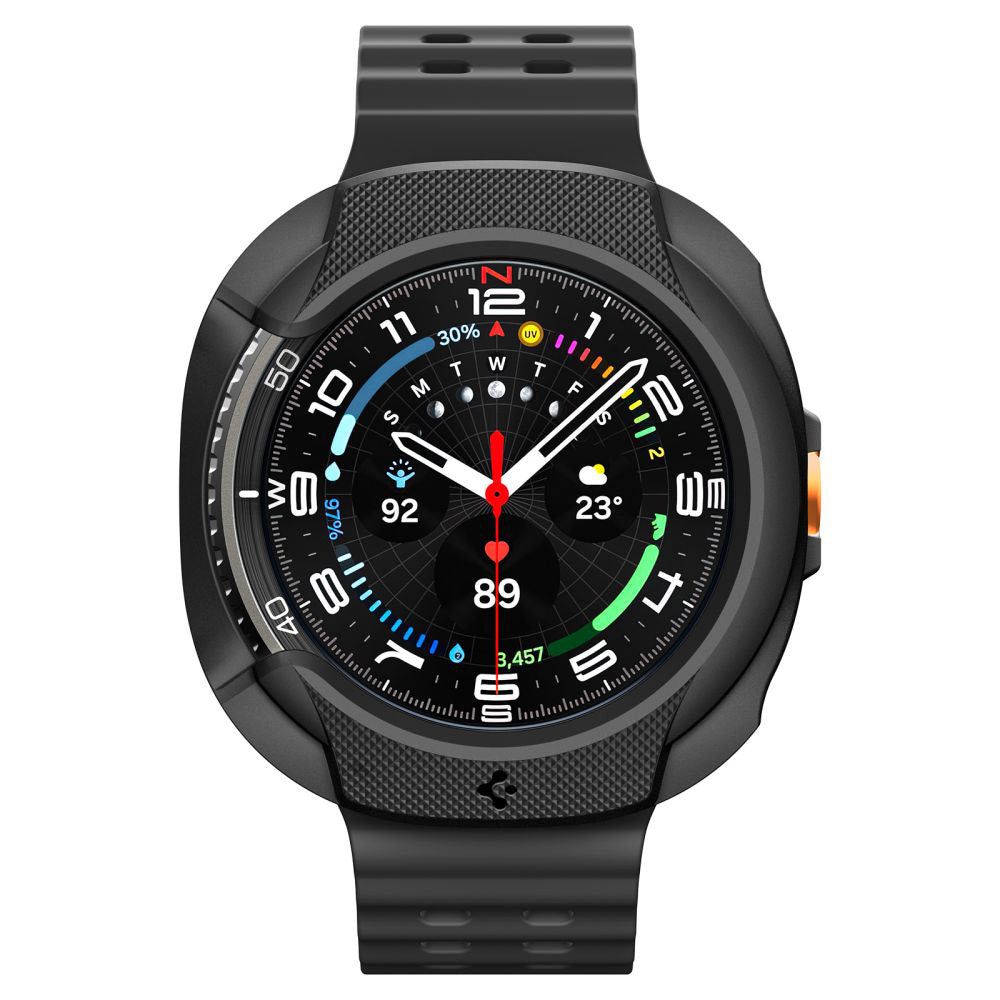 Θήκη Spigen Liquid Air για Samsung Galaxy Watch8 Classic, Ματ Μαύρη ACS09841