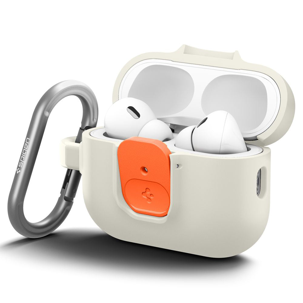 Θήκη Spigen Nano Pop για Apple AirPods Pro 3, Μπεζ Πορτοκαλί