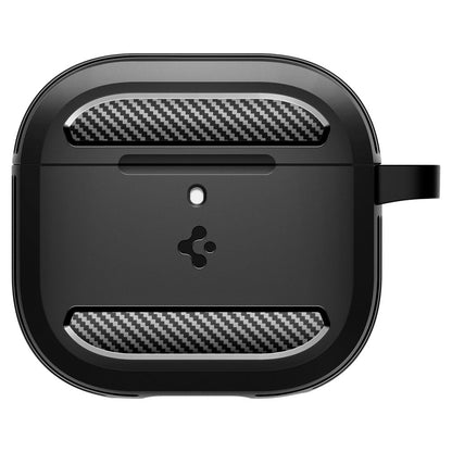 Θήκη Spigen Rugged Armor για Apple AirPods 4, Ματ Μαύρη