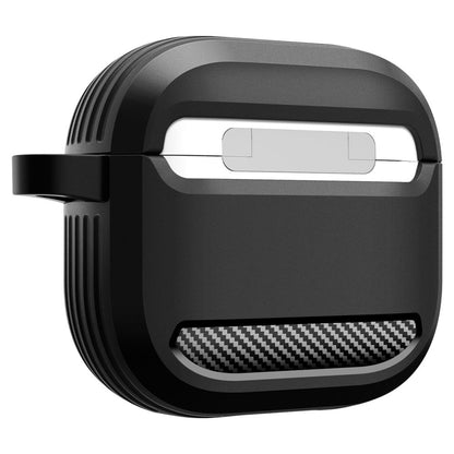 Θήκη Spigen Rugged Armor για Apple AirPods 4, Ματ Μαύρη
