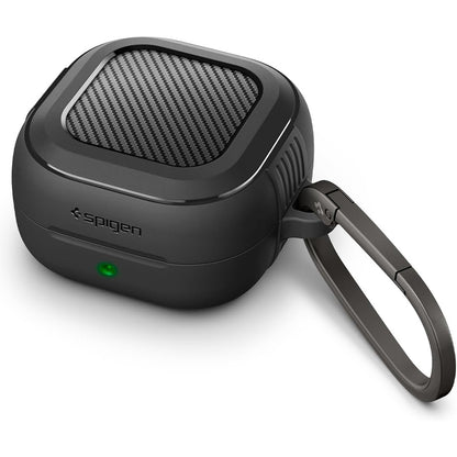 Θήκη Spigen Rugged Armor για Samsung Galaxy Buds4 / Buds4 Pro, Ματ Μαύρη ACS11200